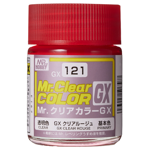 Mr Clear Color GX Clear Rouge