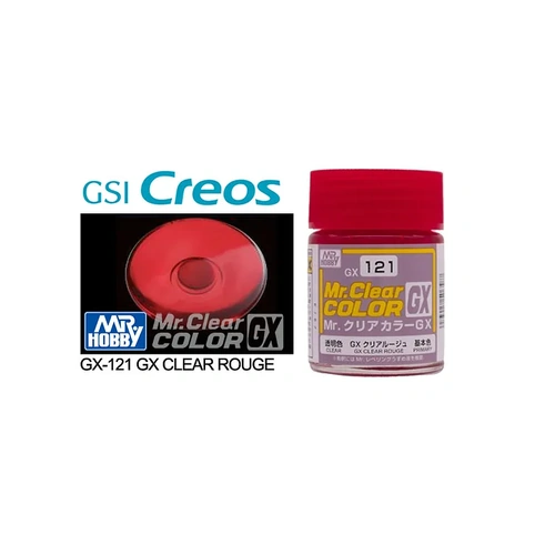 Mr Clear Color GX Clear Rouge