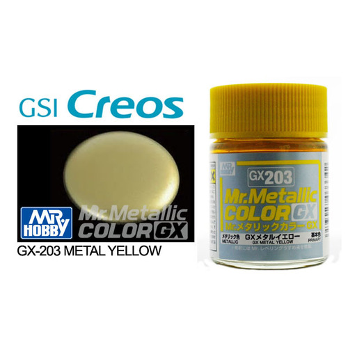 Mr Metallic Color GX Metal Yellow