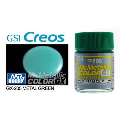 Mr Metallic Color GX Metal Green