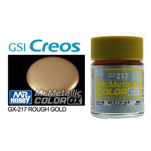 Mr Metallic Color GX Metal Rough Gold