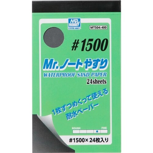 Mr Hobby Mr Notebook Sandpaper #1500