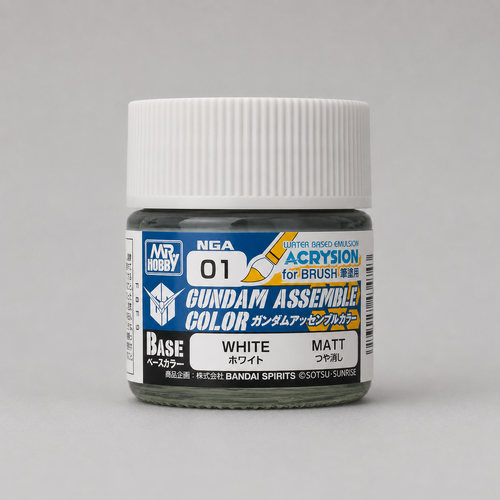 Mr Hobby Gundam Assemble White