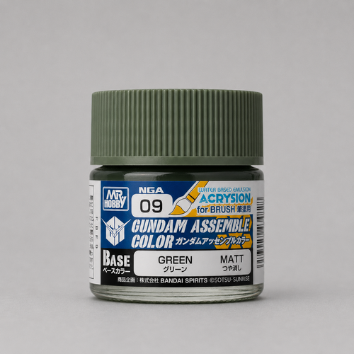 Mr Hobby Gundam Assemble Green