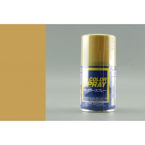 Mr Color Spray Flat Dark Yellow