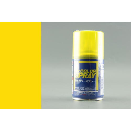 Mr Color Spray Gloss Clear Yellow