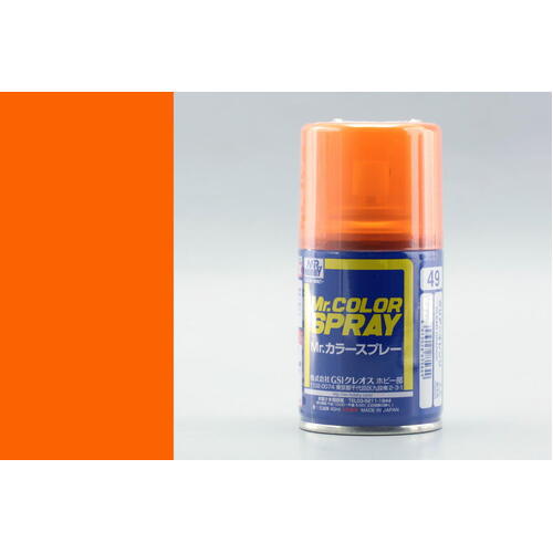 Mr Color Spray Gloss Clear Orange