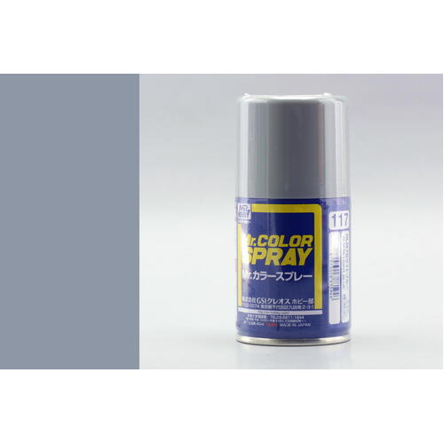 Mr Color Spray Semi Gloss RLM76 Light Blue