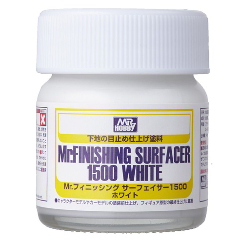 Mr Finishing Surfacer 1500 White