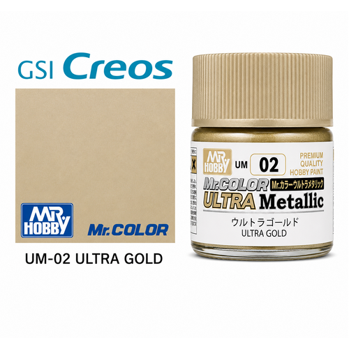 Mr Color Ultra Metallic Gold