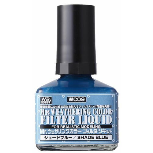 Mr Weathering Color Filter Liquid Shade Blue