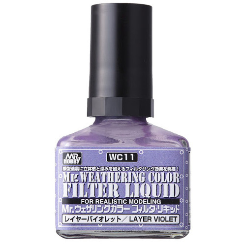 Mr Hobby Weathering Filter Liquid Violet 