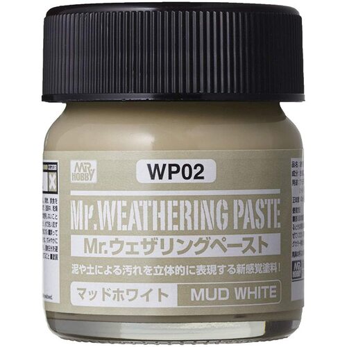 Mr Hobby Weathering Paste Mud White WP02