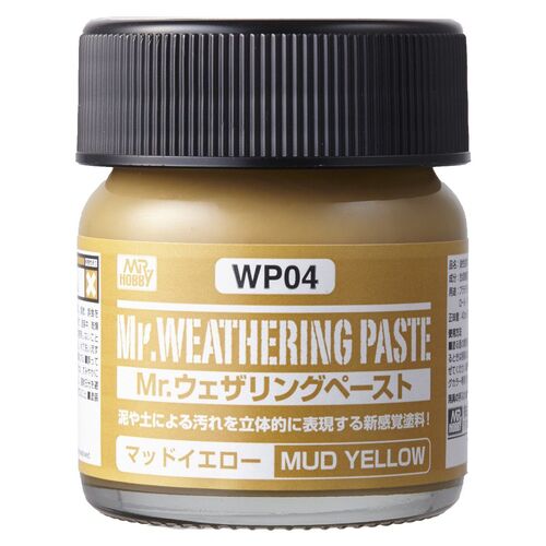 Mr Hobby Weathering Paste Mud Yellow WP04
