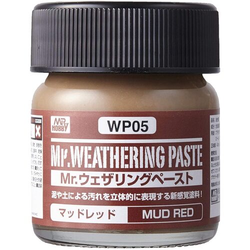 Mr Hobby Weathering Paste Mud Red WP05