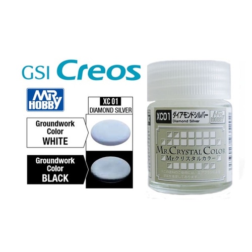 Mr Crystal Color Diamond Silver