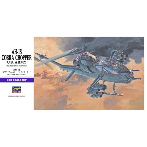 Hasegawa 1/72 Bell AH-1 S Cobra Chopper U.S. Army