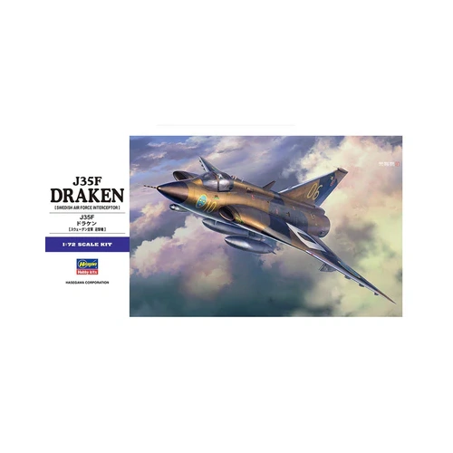 Hasegawa 1/72 J35F Draken 