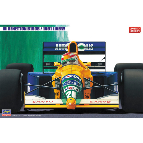 Hasegawa 1/24 Benetton B190B 1991 Livery