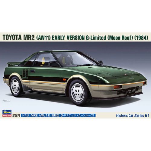 1/24 Hasegawa 1/24 Toyota MR2 (AW11) EARLY VERSION G-Limited