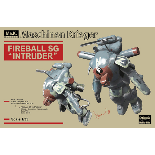 Hasegawa 1/35 Ma.k Fireball SG Intruder 
