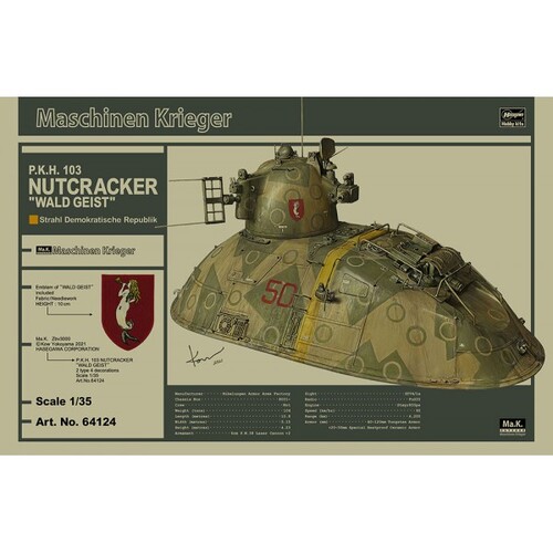 1/35 Hasegawa Ma.K Nutcracker "Wald Geist"