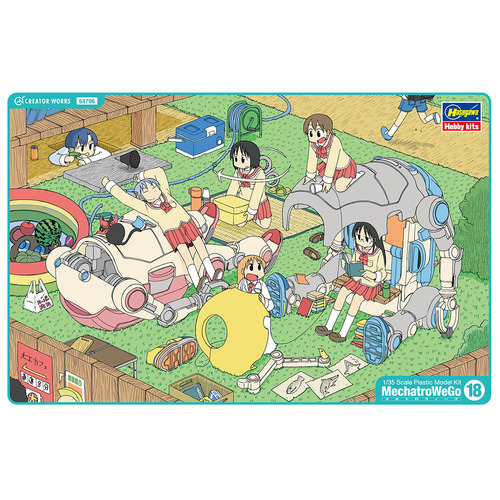 Hasegawa 1/35 MechatroWeGo No.18 “Warm & Cool” [Shinonome Laboratory] + Bonus Sticker