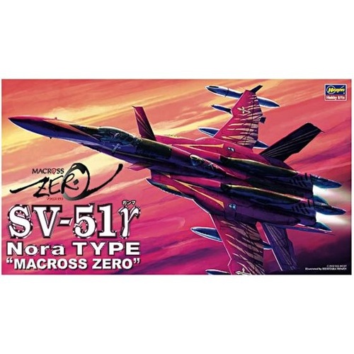 Hasegawa 1/72 SV-51 Nora Type "Macross Zero"