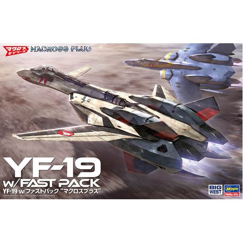 Hasegawa 1/48 YF-19 w/Fast Pack Macross Plus
