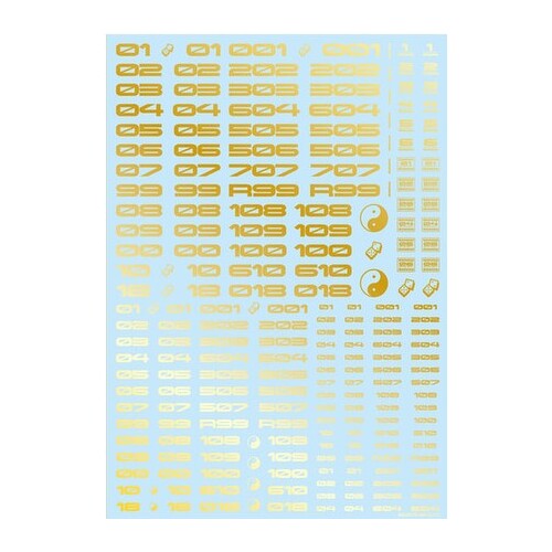 HIQ - TR Decals 3 Gold