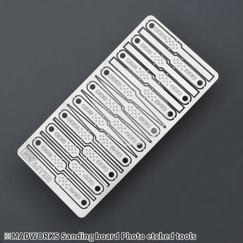Photo Etched Sanding Board