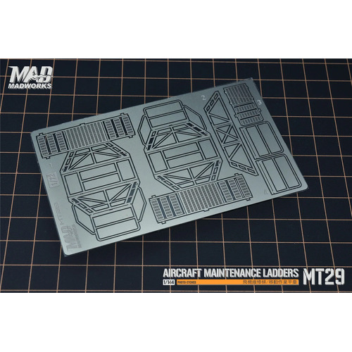 Madworks 1/72 MT-29 Aircraft Maintenance Ladders Photo-Etched Type 2