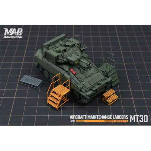 Madworks 1/72 MT-30 Aircraft Maintenance Ladders Photo-Etched Type 3