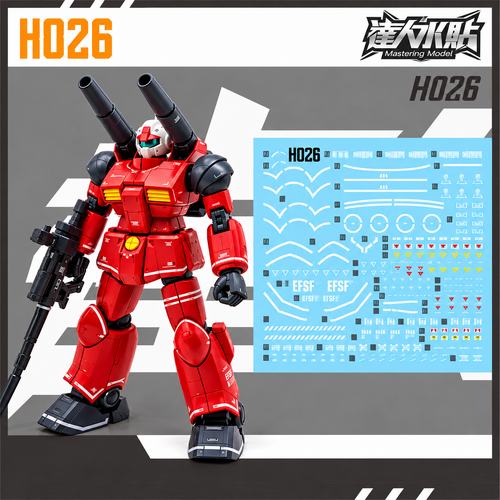 Master Decal - HG 1/144 Guncannon H026