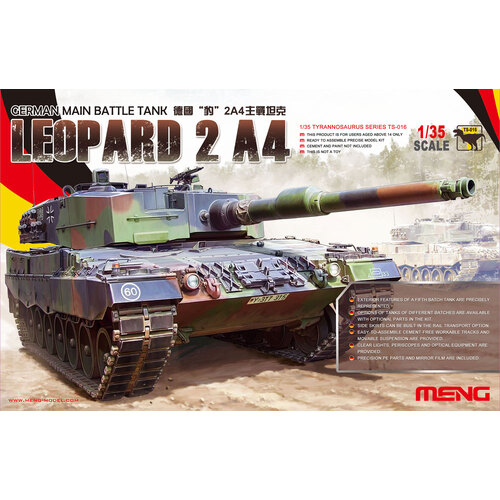 MENG 1/35 GERMAN MBT LEOPARD 2 A4