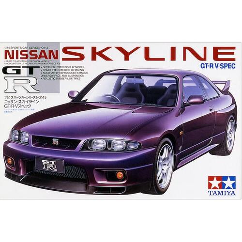 Tamiya 1/24 Nissan Skyline R33 GTR V Spec