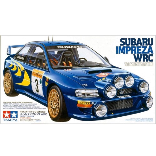 Tamiya 1/24 Subaru Impreza WRC 98 Monte-Carlo
