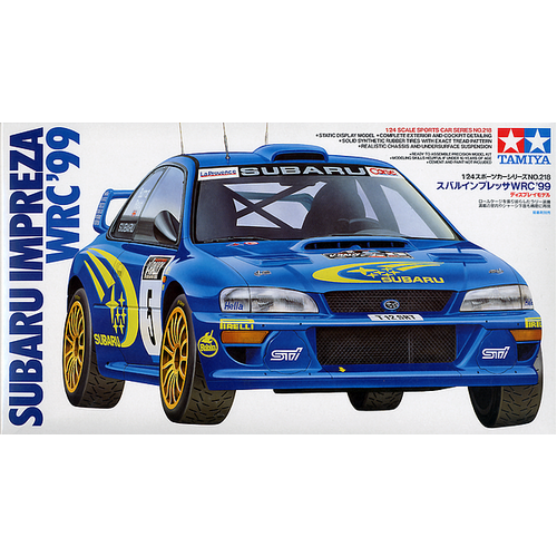 Tamiya 1/24 Subaru Impreza WRC 1999