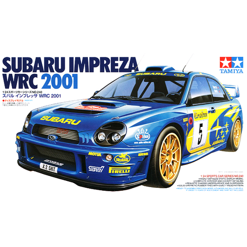 Tamiya 1/24 Subaru Impreza WRC 2001