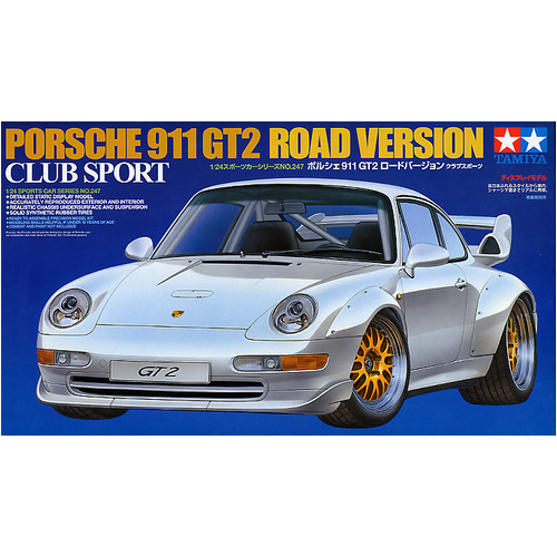 Tamiya 1/24 Porsche 911 GT2 Road Version