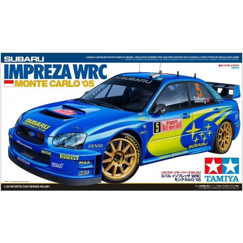 Tamiya 1/24 Subaru Impreza WRC 2005 Monte Carlo