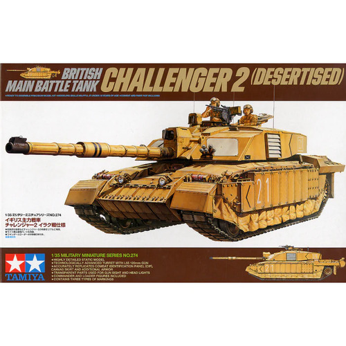 Tamiya 1/35 British Challenger 2 (Desertised)