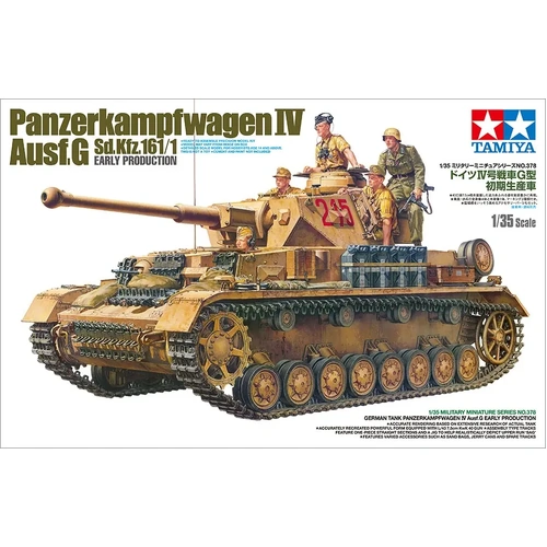 Tamiya 1/35 PZ.KPFW.IV AUSF.G Early