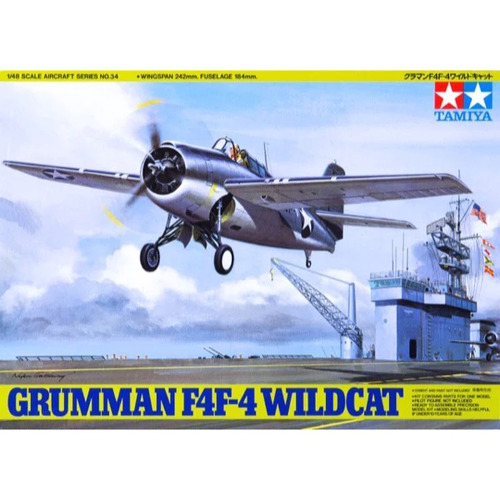 Tamiya 1/48 Grumman F4F-4 Wildcat