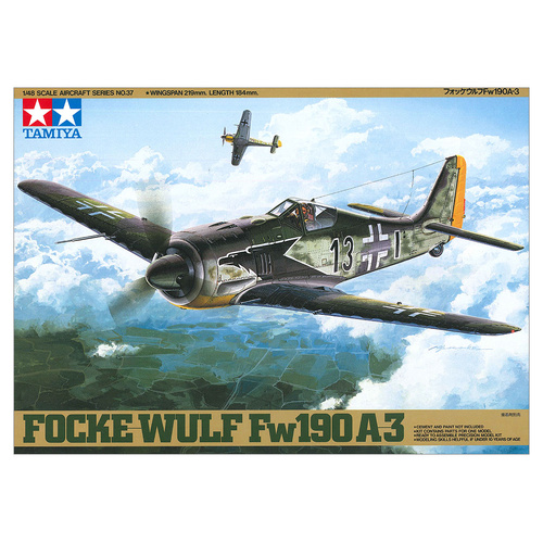 Tamiya 1/48 Focke-Wulf FW190 A-3
