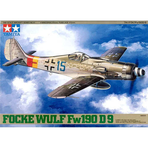 Tamiya 1/48 Focke Wulf FW190 D-9 