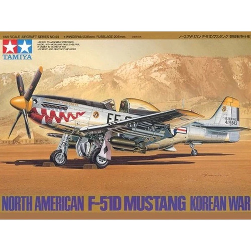 Tamiya 1/48 F51D Mustang [Korean War]