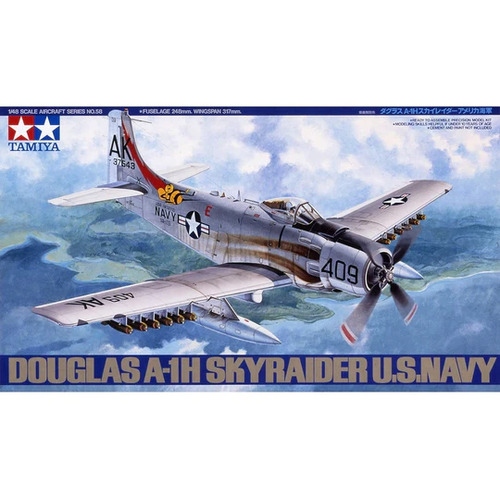 Tamiya Douglas A-1H Skyaraider U.S. Navy