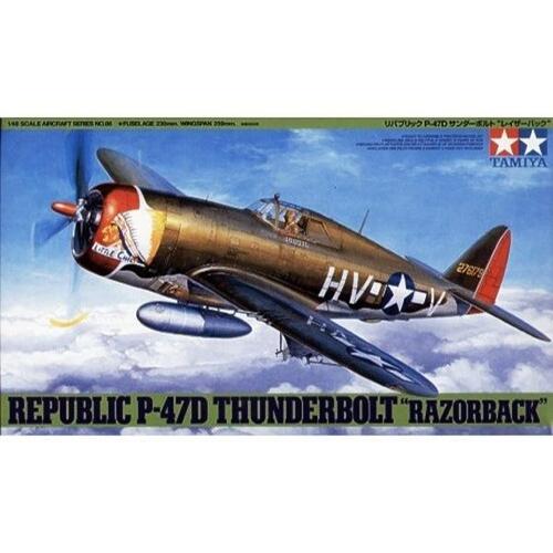 Tamiya 1/48 Republic P-47D Thunderbolt Razorback