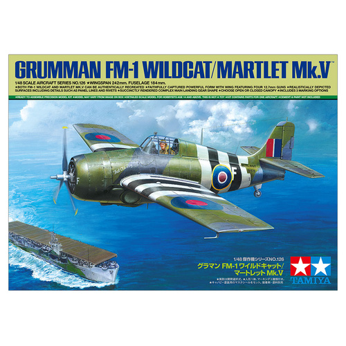 Tamiya 1/48 Grumman FM-1 Wildcat/Martlet